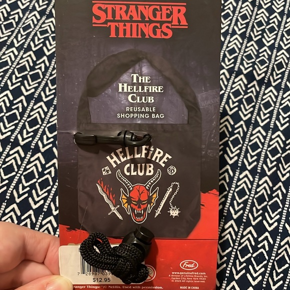 Stranger Things Hellfire Club reusable bag. - Picture 2 of 2